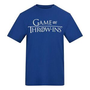 Game Of Thrones Unisex Adult Novelty T-Shirt / Blue